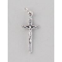 Crucifix - Gilt Silver 25mm