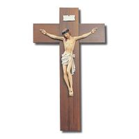 Crucifix Wooden Resin Corpus 1200 x 700mm