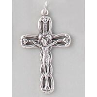 Crucifix - Silver 40mm