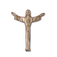 Corpus Metal Risen Christ Silver - 160 x 130mm