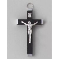 Crucifix - Black Wood 60mm