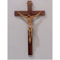 Crucifix Wooden Wall - 540 x 300mm