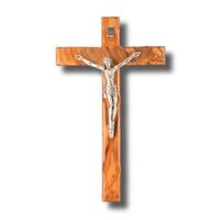 Crucifix Olive Wood - 250 x 155mm