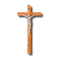 Crucifix Olive Wood - 300 x 180mm