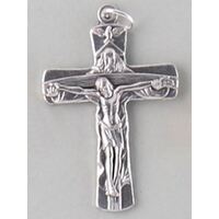 Crucifix - Trinity Metal 40mm