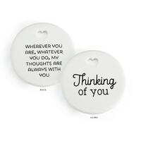 Heartfelt Ceramic Token - Thinking Of You