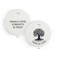 Heartfelt Ceramic Token - Tree Of Life