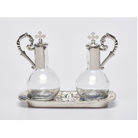 Cruet Silver Set - Magnetic