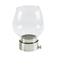 Windproof Candle Saver 40mm - Silver