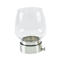Windproof Candle Saver 50mm - Silver