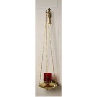 Sanctuary Lamp Oil Wall Mount Gold