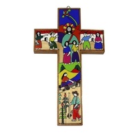Jesus with Children Cross - El Salvador