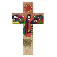 Our Father Cross 35cm - El Salvador