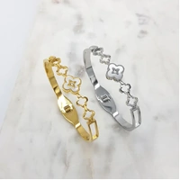 Bangle Stainless Steel Cross