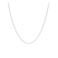 Sterling Silver Chain Cable Elong 60cm (0.18 grams p/cm)