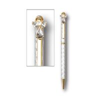 Pen Silver Crystal Angel