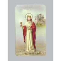 Holy Card 400 - St Barbara