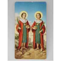 Holy Card  400  - St Cosmo & Damian