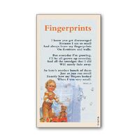 Holy Cards - Fingerprints