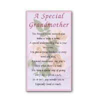 Holy Card - A Special Grandmother