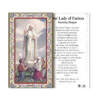 Holy Card Our lady Of Fatima