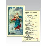 Holy Card 800  - St Christopher