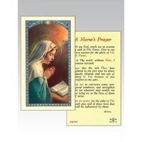Holy Card 800 - Nurse's Prayer