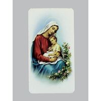 Holy Card Alba  - Mother & Child