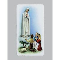 Holy Card Alba  - O.L.Fatima