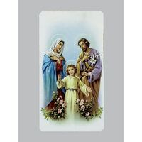 Holy card  Alba  - Holy Family