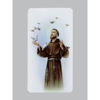 Holy Card  Alba  - St Francis