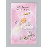 Holy Cards Baptism Girl
