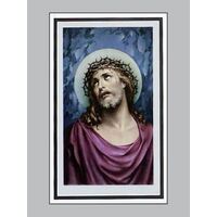 Lutto Pax Card - 2 - Jesus with Crown of Thorns