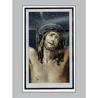 Lutto Pax Card - 5 - Jesus on Cross