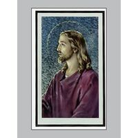 Lutto Pax Card - 8 - Jesus in Profile