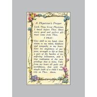 Holy Card Verse - Physician's Prayer