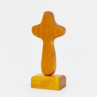 Cross Wooden Standing - Light Wood