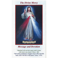 Divine Mercy Message and Devotion Leaflet