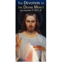 Leaflet Devotion to the Divine Mercy - Just Remember F.I.N.C.H.
