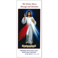 Leaflet Divine Mercy Message and Devotion