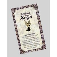 Lapel Angel Thinking of You -Irish