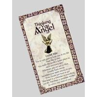 Lapel Angel Thinking of You - I Love You