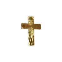 Lapel Pin Cross - Gold 25mm