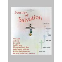 Lapel Pin Silver - Journey of Salvation