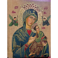 Our Lady of Perpetual Help - Medium Wood Icon