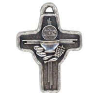 Communion Cross Medal - Metal