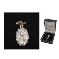 Sterling Silver Medal Our Lady Of Perpetual Help (22mm)
