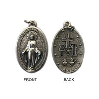 Miraculous Medal Silver - 30mm