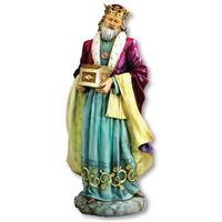 Large Nativity Figurine - Gold King - Poly Vinyl