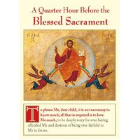 Quarter Hour Before the Blessed Sacrament - Wallet Card